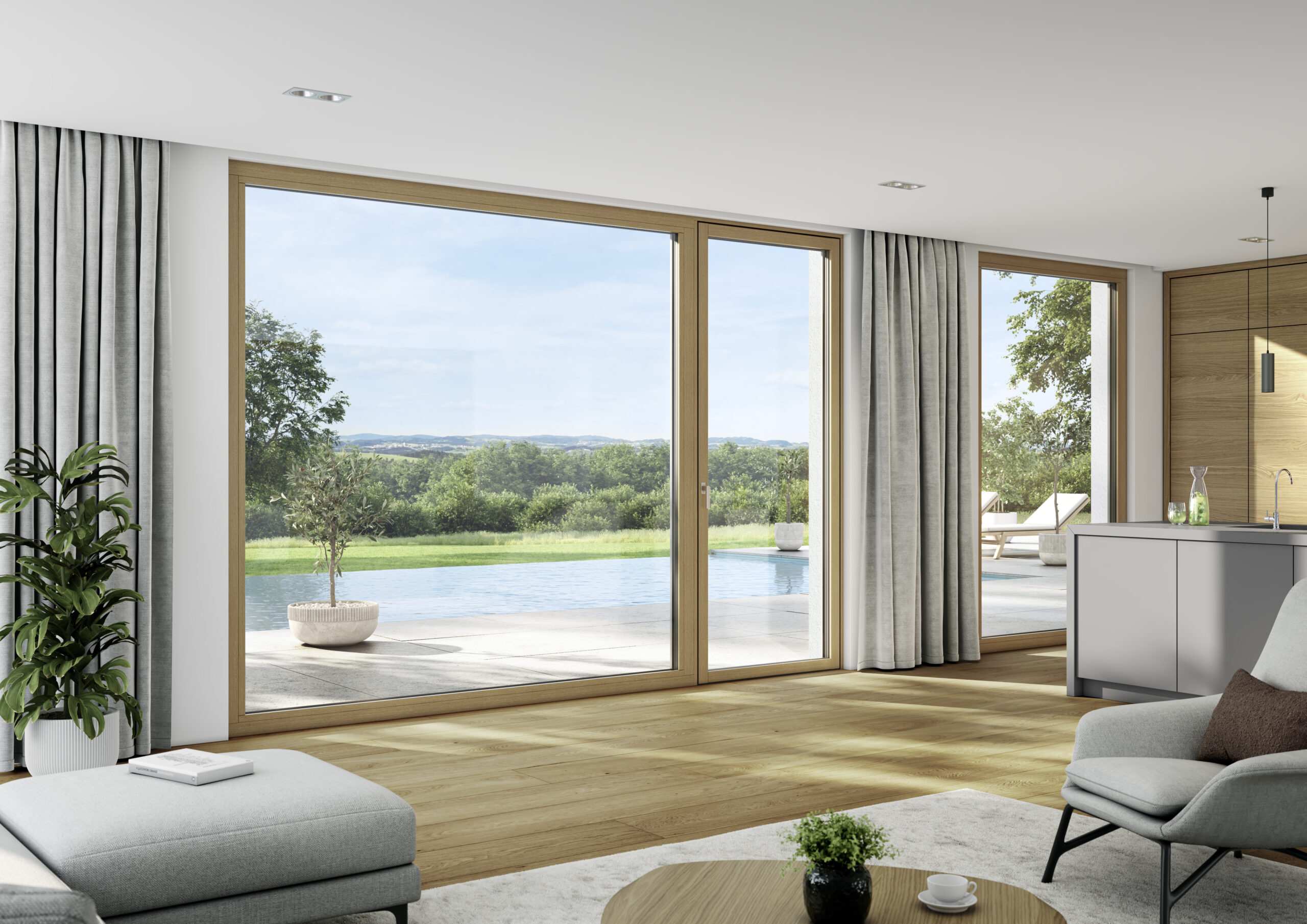 Hout-aluminium kozijn Internorm